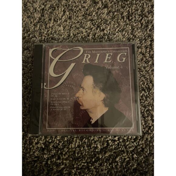 The Masterpiece Collection: Grieg, Volume 4 (CD, Regency Music) New - Picture 1 of 2